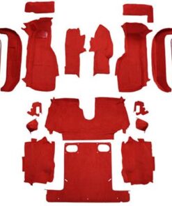 134319 1988-1989 Tapijtset - Converteerbare compleet Poly Back