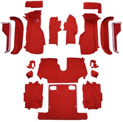 134319 1988-1989 Tapijtset - Converteerbare compleet Poly Back