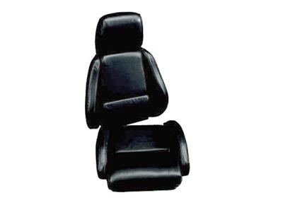 134348 89-93 stoel afdekking Driver zwart Only leer Standard (ND) - CA