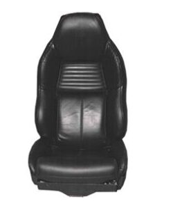 134351 94-96 stoel afdekking Driver zwart Only leer Standard (ND) - CA