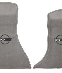 134391 1991-1996 Contoured Floor Mats met geborduurd C4 logo