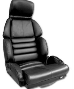134394 91-93 stoel afdekking - Driver zwart Only leer Sport (ND) - CA