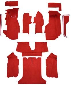 134500 1984-1987 Tapijtset - Coupe compleet Poly Back