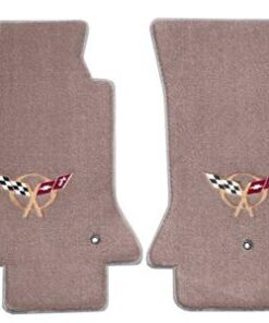 135026 1997-2004 C5 Floor Mats met Goud C5 Logo van Lloyd Design