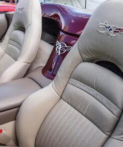 135052 03 50e verjaardag Sport Leather / Vinyl Seat Cover - CA