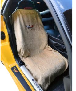 135100 97-04 Seat Armour / Saver Tan met C5 Logo