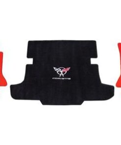 135109 1997-2004 Floor and Cargo Mats Set Coupe Silver C5 En Script Lloyd Design