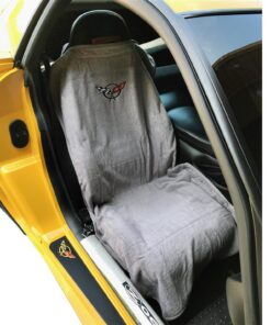 135119 97-04 Seat Armour Cover w/C5 Emblem Accessoire Kleur: Grijs