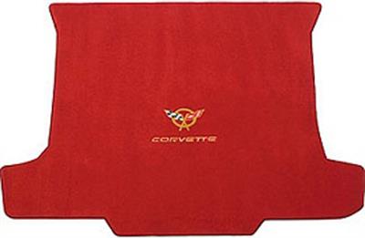 135150 1997-2004 Cargo Mat Convertible W/Gold C5 Logo & Corvette Script-Lloyd Design
