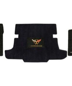 135153 1997-2004 Floor and Cargo Mats Set Coupe Gold C5 en Script Lloyd Design