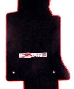 135168 2002-2004 C5 Vloermatten Zwart met rode binding met C5 Z06 405HP - Lloyd Design