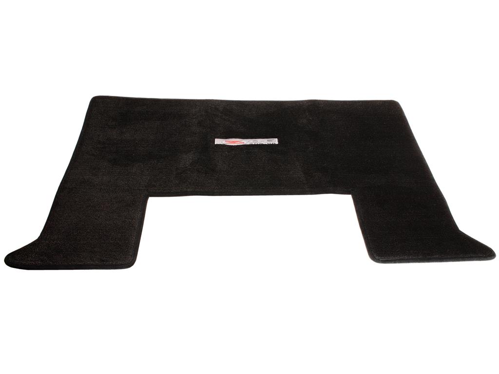 135171 2002-2004 Black Cargo Mat Black met C5 Z06 405HP Logo - Lloyd Design