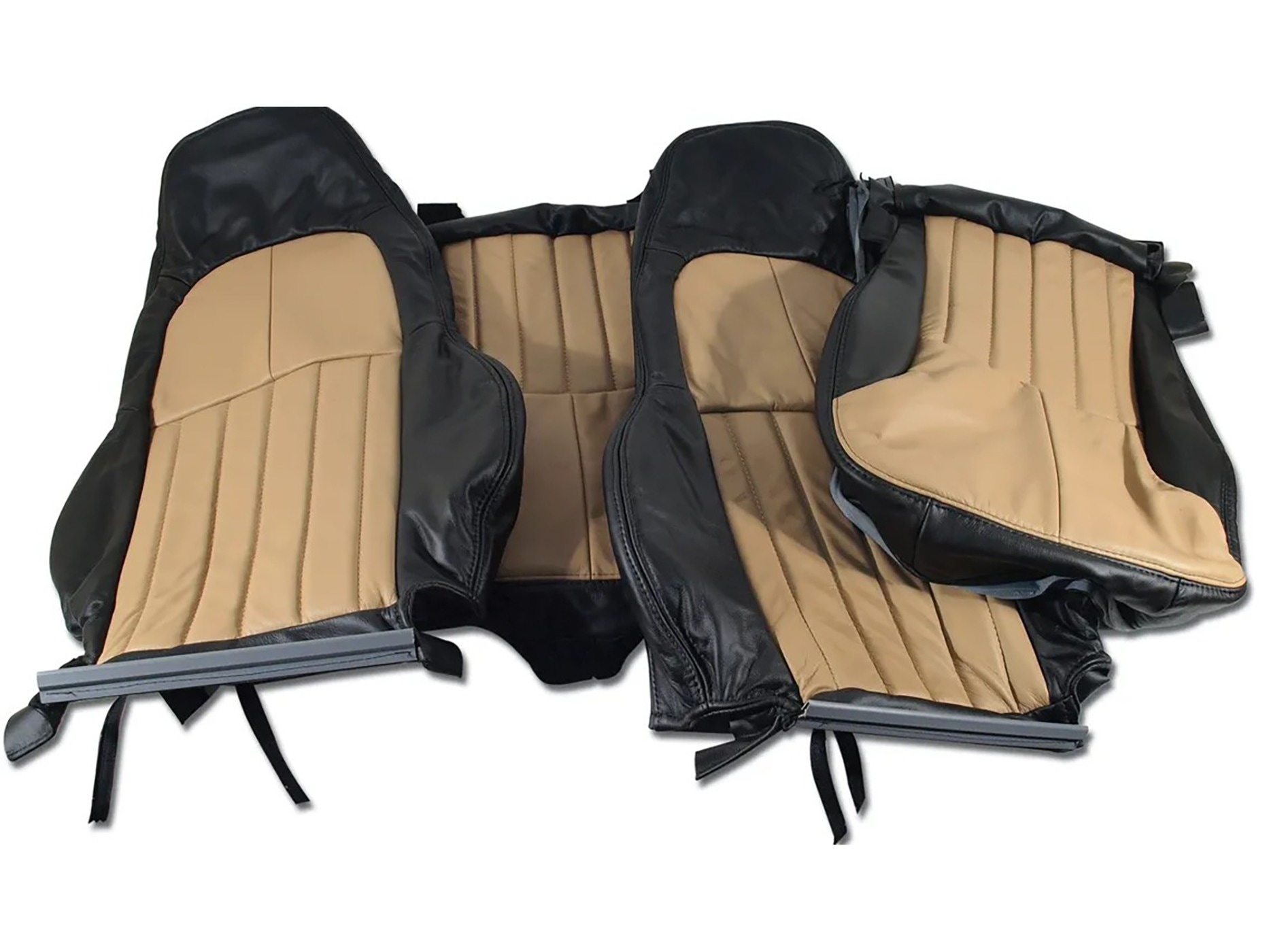 135172 97-04 Standaard gemodifieerde leren stoelhoes - 2 Tone Custom Seat Covers - CA