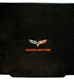136014 2005-2013 C6 bagageruimte mat cabrio met rood Script en C6 Emblem Lloyd ontwerp