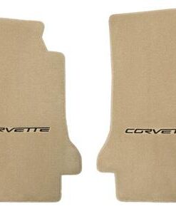 136016 2005-2007E C6 vloer matten zwart C6 Corvette Script - Lloyd ontwerp