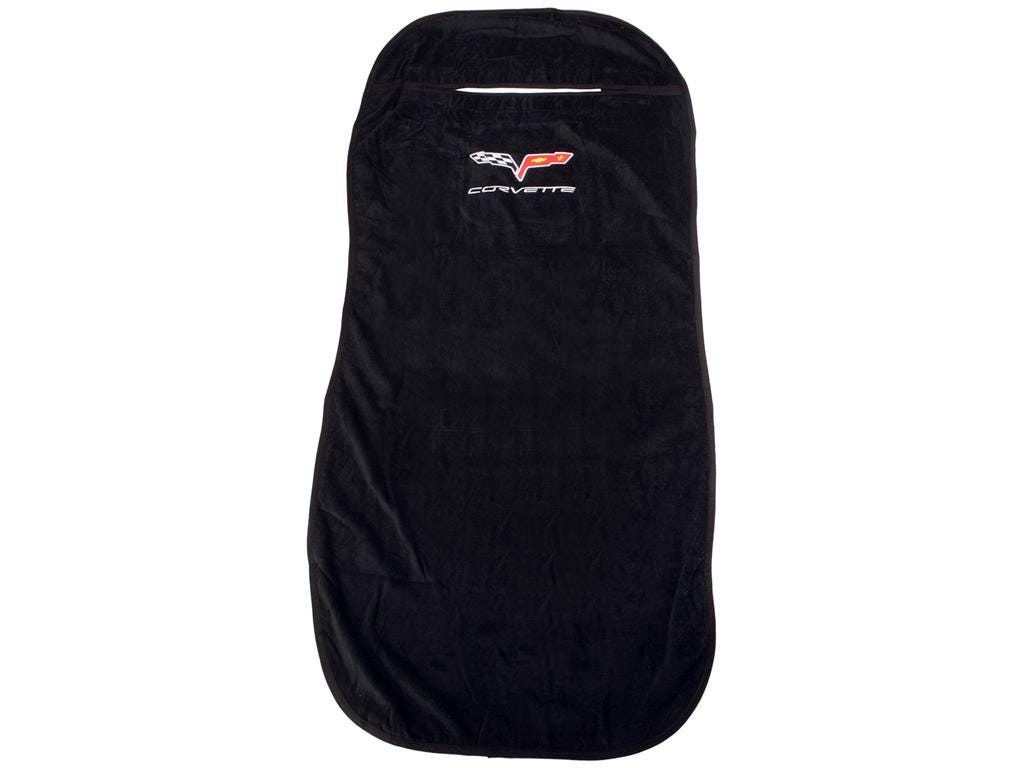 136041 05-13 stoel Armour afdekking w/C6 Emblem Accessory kleur: zwart