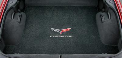 136044 2005-25013 bagageruimte mat coupé met zilver Script en C6 Emblem Lloyd ontwerp