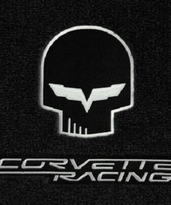 136064 2005-2013 C6 bagageruimte mat C6 coupé zilver Jake & Corvette Racing Logo Lloyd ontwerp