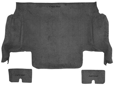 136156 05-13 Carpet set - coupé achter met Mass Back - Truvette