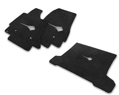 137128CPE110 14-19 Dk Gry Floor & Cargo Cpe Mat w/ Stingray