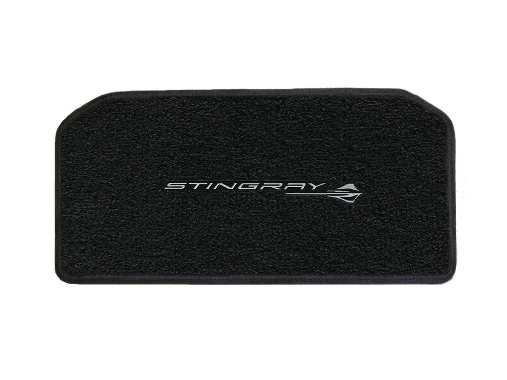 138126 2020-2027 Ebony / zwart Lloyds Stingray Script & Emblem voor Trunk mat