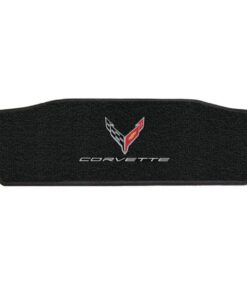 138217 2020-2027 coupé Ebony / zwart Lloyds Cross Flag Emblem & Script achter Trunk mat
