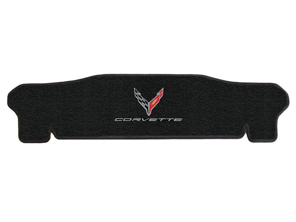 138217 2020-2027 coupé Ebony / zwart Lloyds Cross Flag Emblem & Script achter Trunk mat