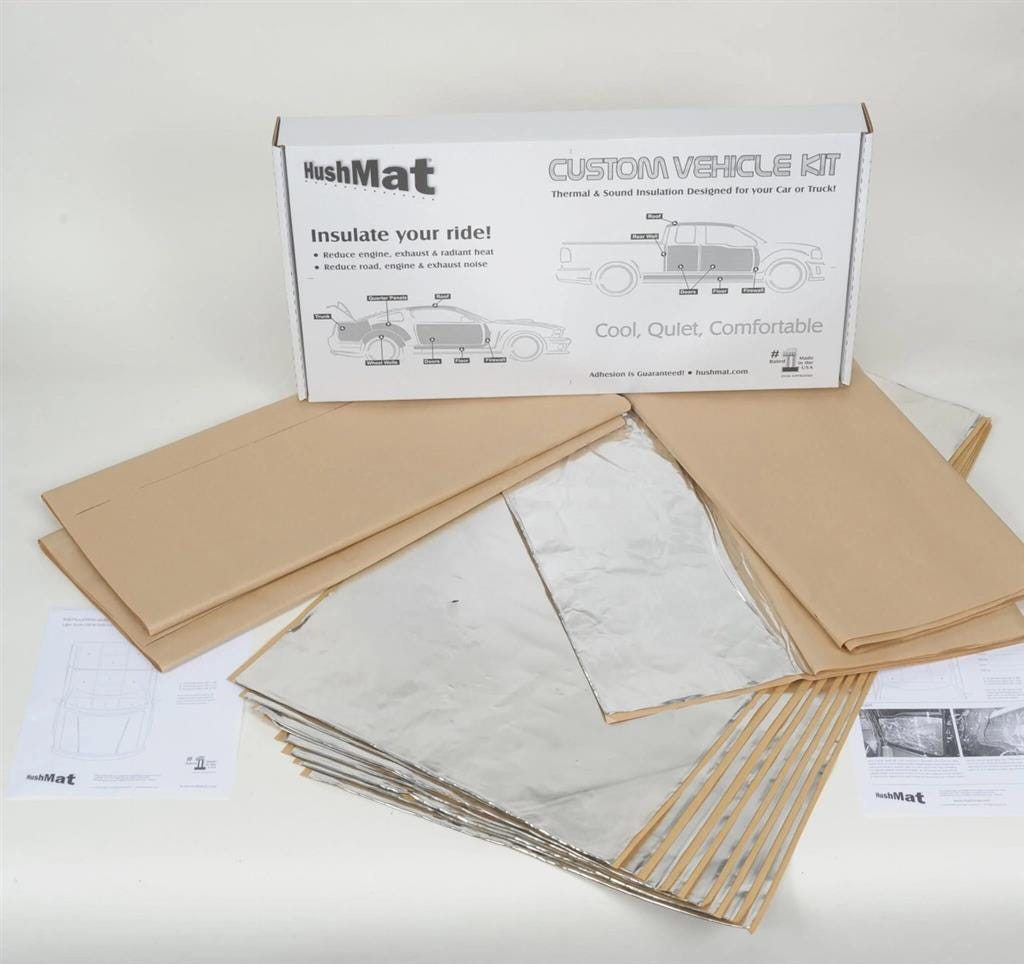 138751 2020-2027 Hushmat Corvette geluidsisolatie & Insulation set deur