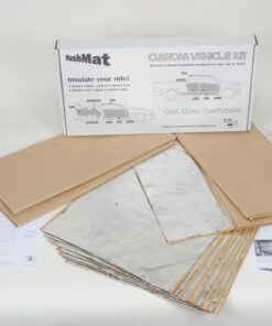 138764 2020-2027 Hushmat Corvette geluidsisolatie & Insulation set vloer