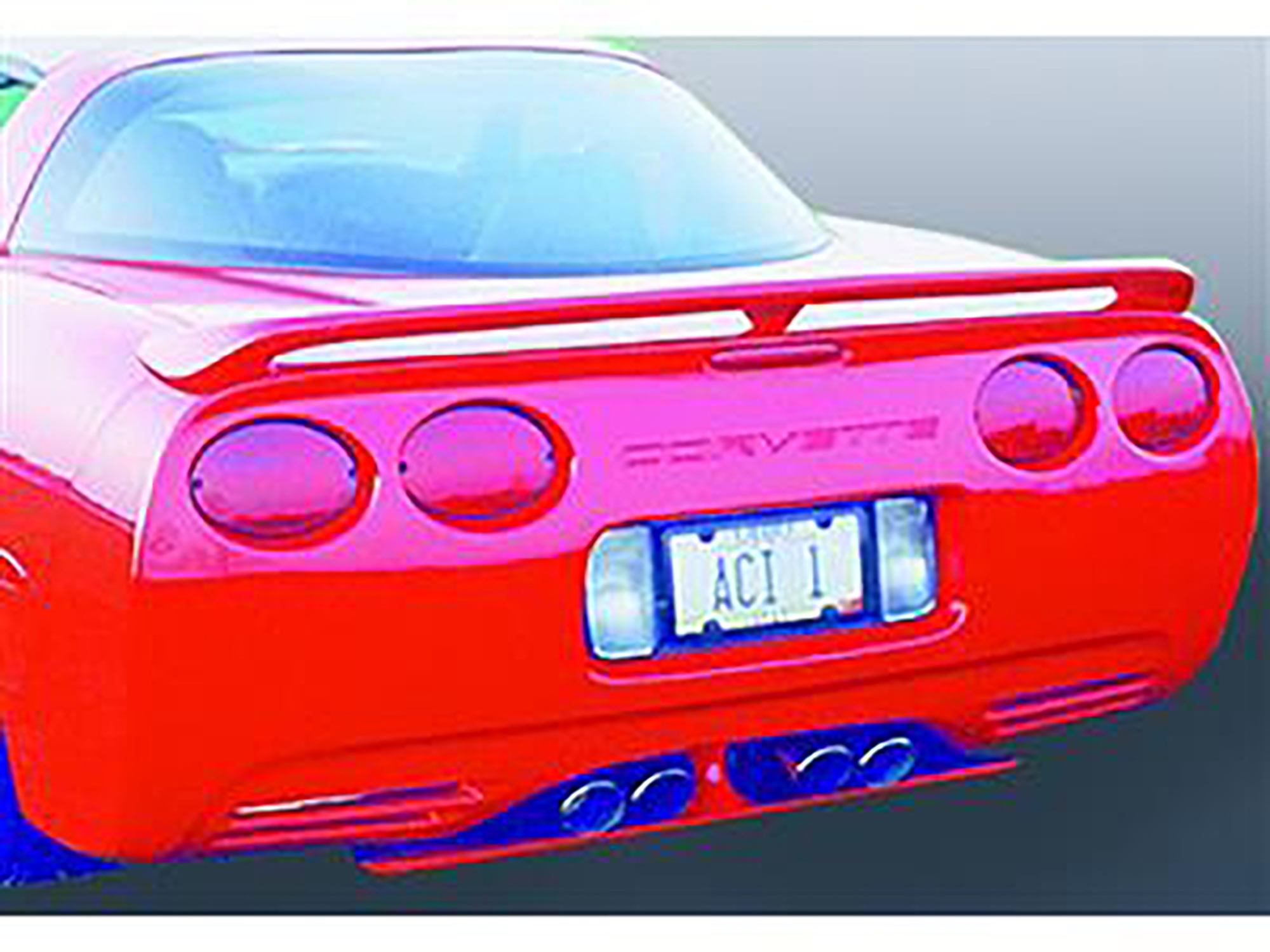 145009 98-04 Vleugel / Spoiler - Achter Contoured Convertible Hardtop Unpainted