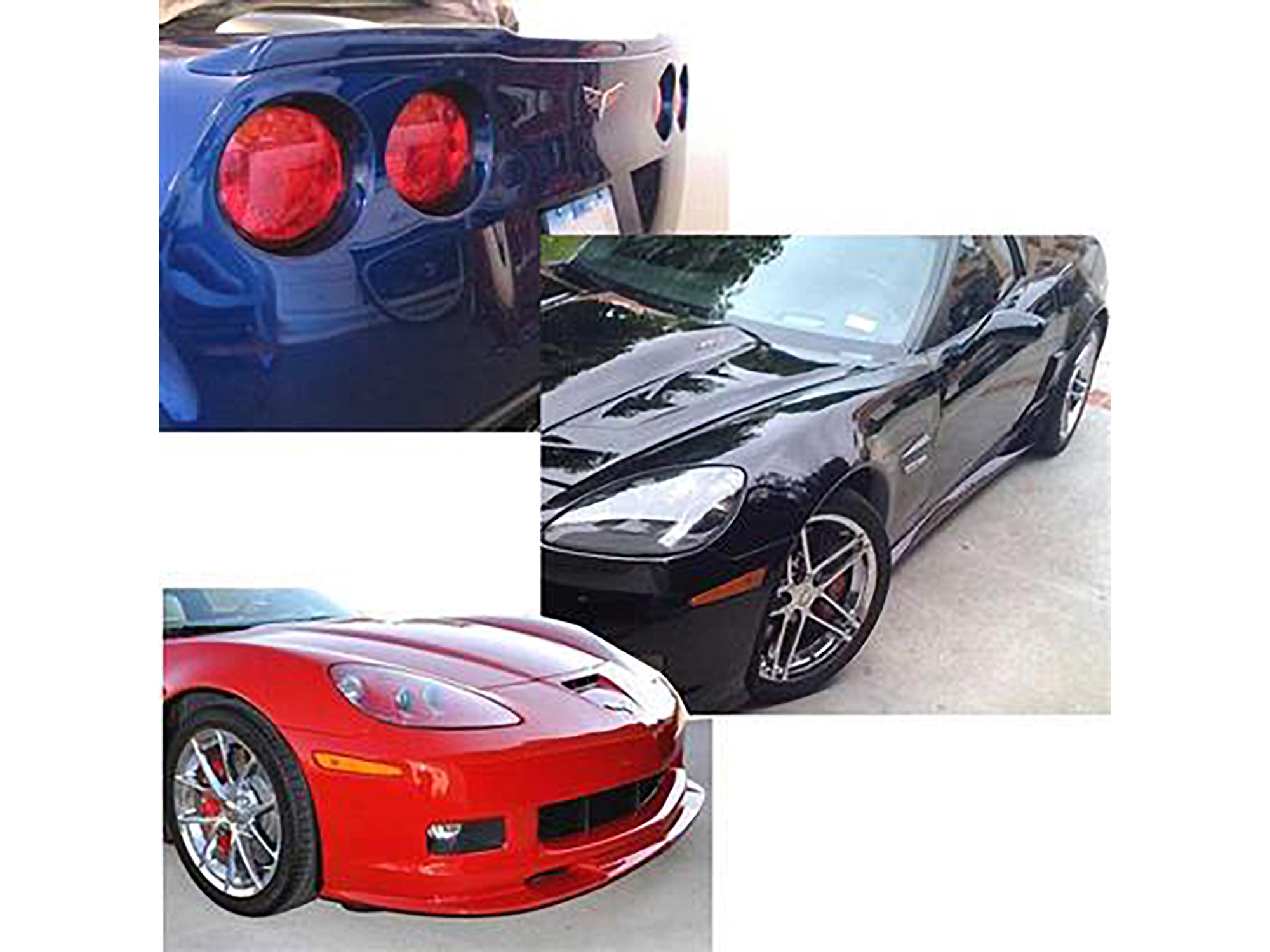 146011 2006-2013 ZR1 Look Spoiler en Splitter set Z06 (ND)