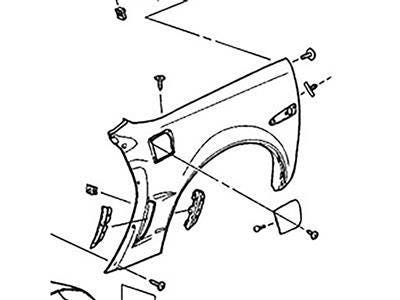146148R 06-13 Z06 coupé achter Quarter paneel origineel - rechts