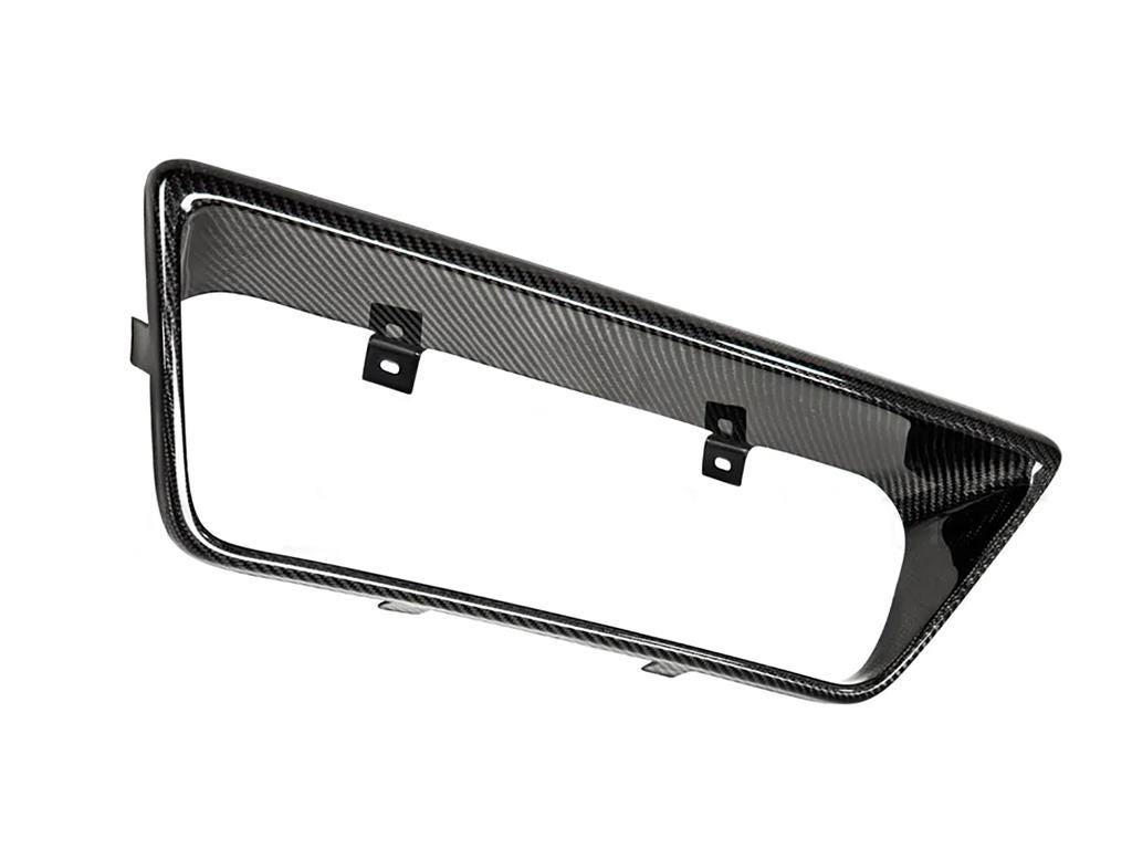 147222 14-19 Carbon Fiber Exhaust Surround Bezel (ND)