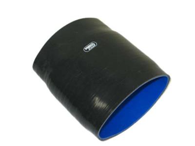 154570 90-95 ZR1 lucht Intake Duct / Koppelaar - zwart Silicone