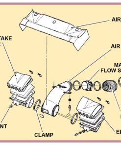 156015 05-07 luchtinlaat Duct - LS2 *uit productie*