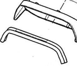 156155 06-13 luchtinlaat Duct Seal - LS3 / LS7 "uit productie"