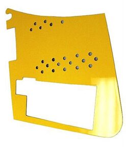175062 1997-2004 Battery Den Cover - Geschilderd *Specify Color* (ND)