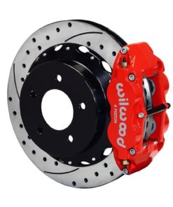 194508 85-87 Wilwood achter Superlite 4R rem Kit met Slotted Rotors