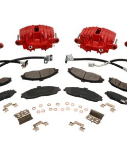 195112 97-04 Herbouwde removerhaulset compleet met rode calipers
