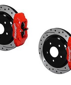 196079 05-13 Wilwood Direct Fit prestatie achter rem set met Rotors en Pads