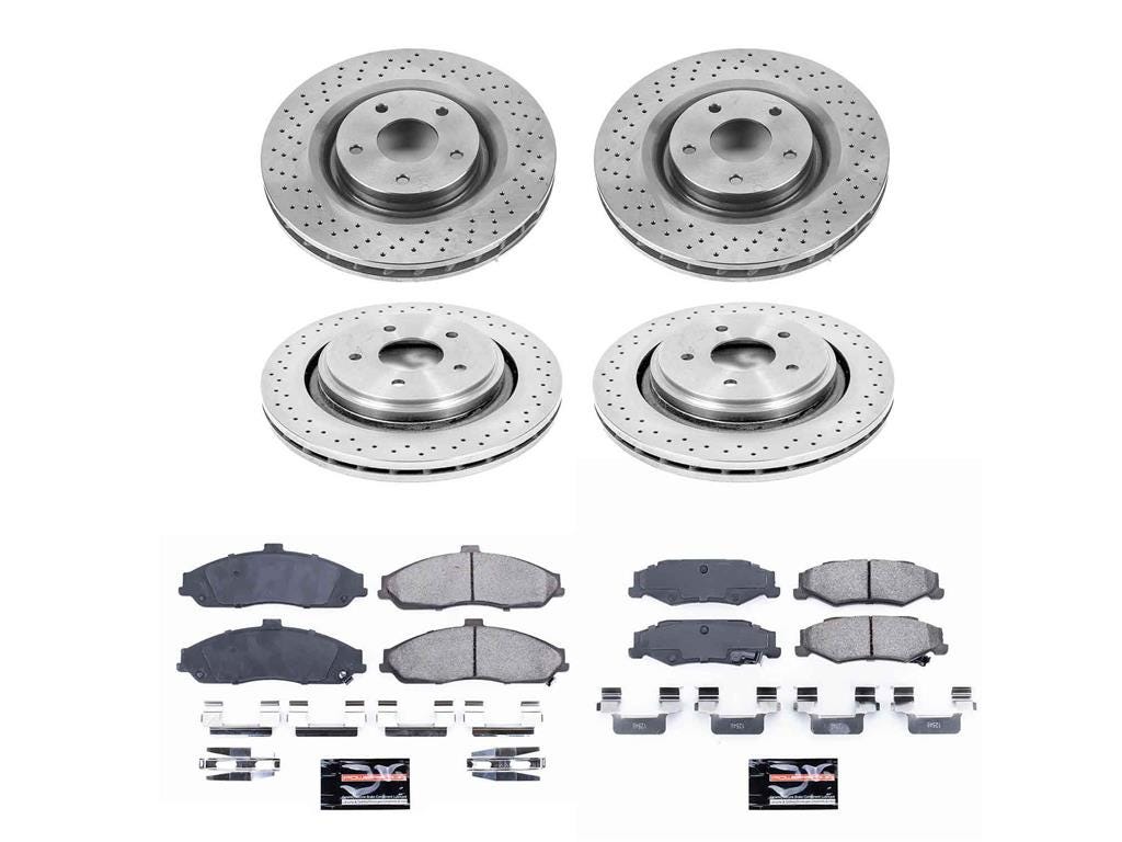 196264 2005-2013 Z51 Z17 Powerstop standaard Replacement rem set