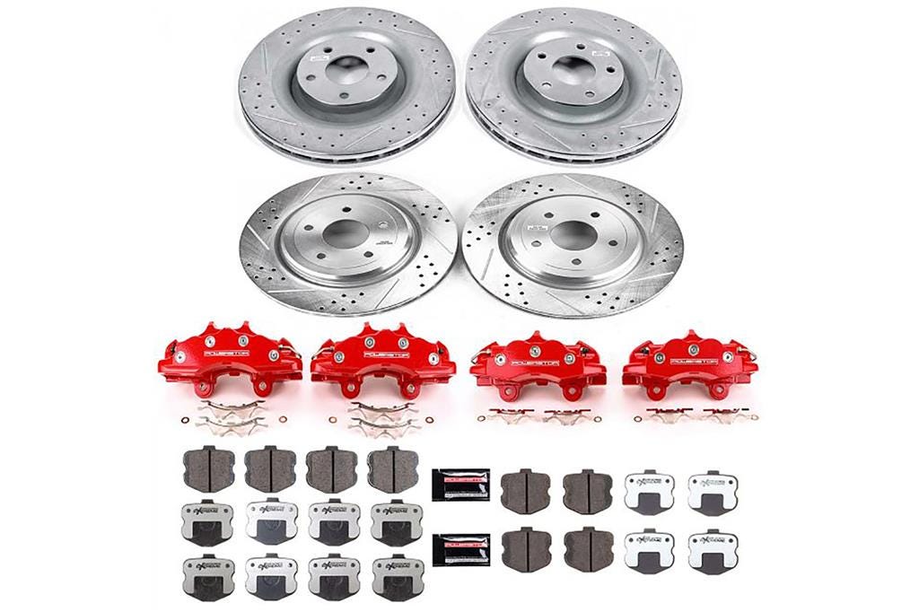 196325 2006-2013 Z06 & Grandsport Powerstop Brakes & Rotors upgrade set (ND)