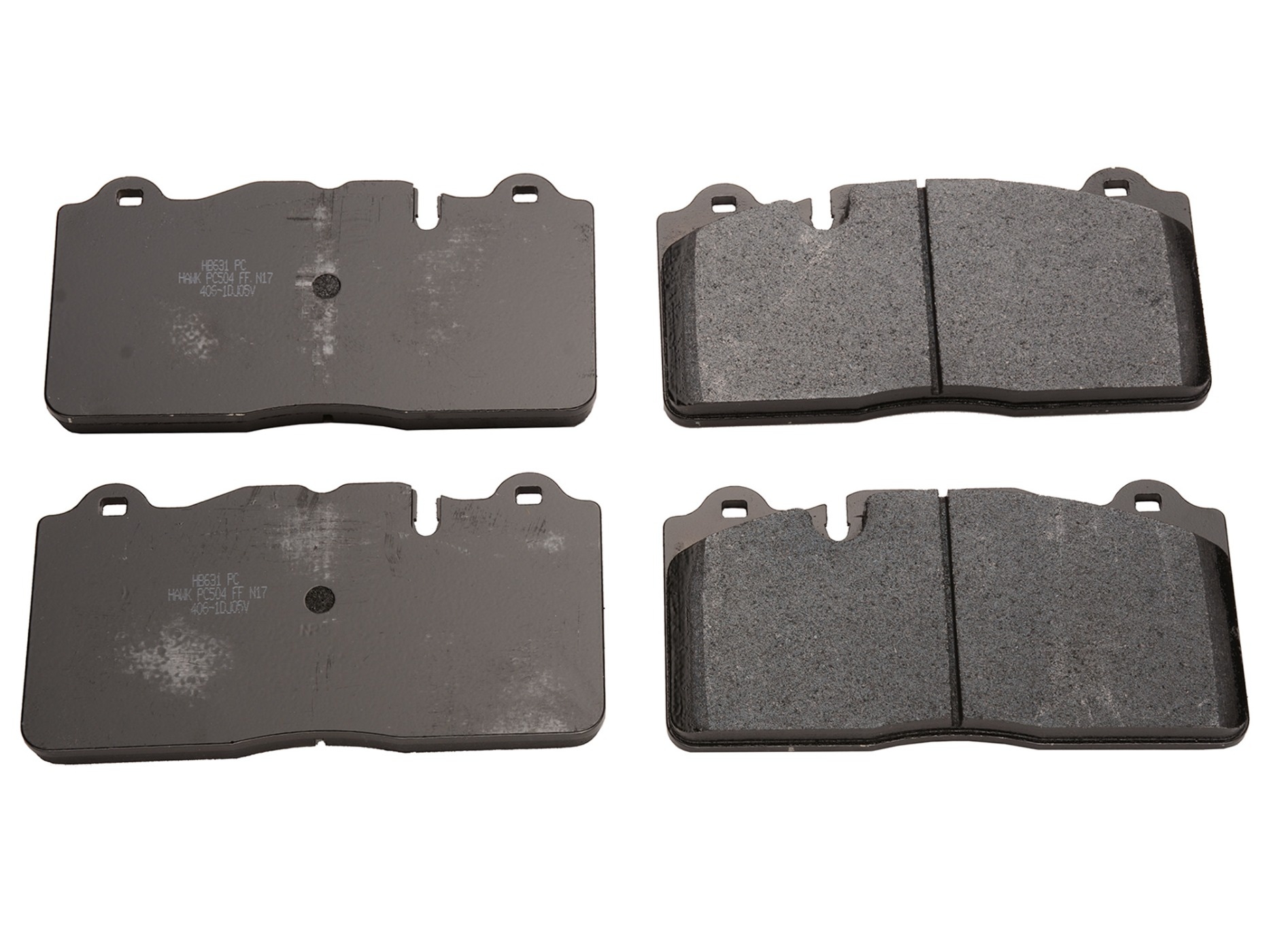 197035 15-19 Front Z06 w/Z07 Ceramic Hawk Brake Pad Set