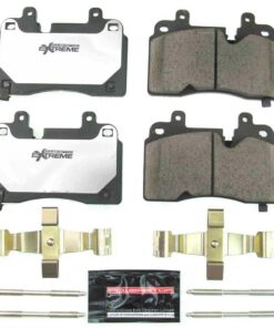 198005 2020-2027 Powerstop voor Z23 Carbon-Fiber Ceramic rem Pads - met Z51