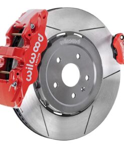 198007 2020-2027 Wilwood Aero4 achter remmen set met 15" Slotted Rotors