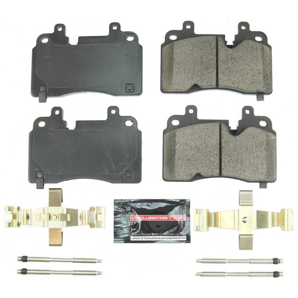 198010 2020-2027 Powerstop achter Z26 Extreme Carbon-Fiber rem Pads - behalve Z51