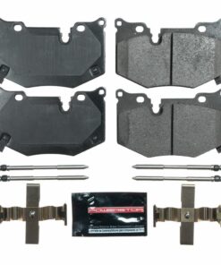 198011 2020-2027 Powerstop Z26 Cross Drilled & Slotted rem Rotors w/Pads -met Z51