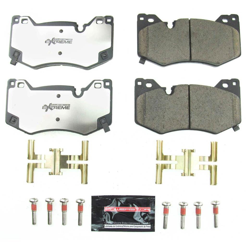 198020 2020-2025 Powerstop voor Z26 Extreme Carbon Fiber Ceramic rem Pads met Z51