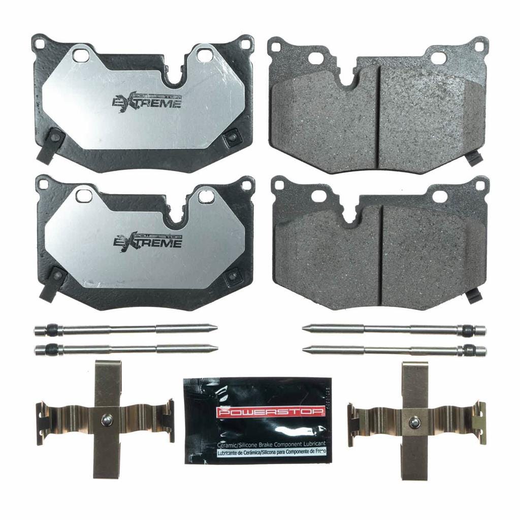 198022 2020-2025 Powerstop achter Z26 Extreme Carbon-Fiber Ceramic rem Pads met Z51
