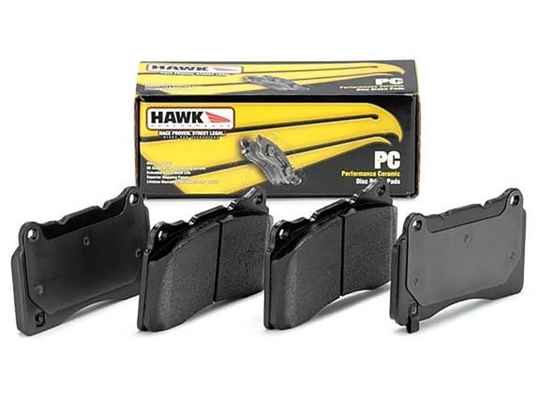 198068 2020-2027 Z51 achter Ceramic Hawk rem Pads